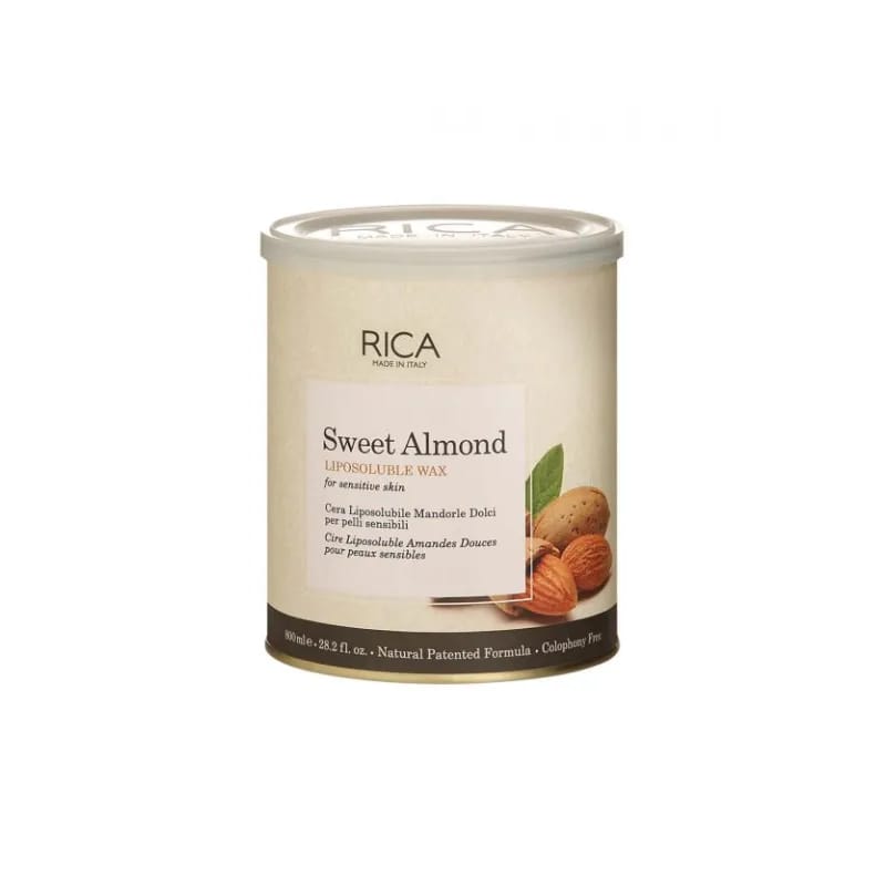 RICA Sweet Almond Liposoluble Wax 800ml