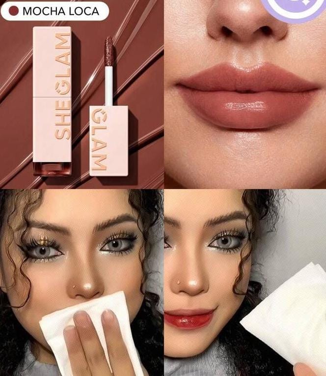 SHEGLAM Take A Hint Lip Tint – Mocha Loca