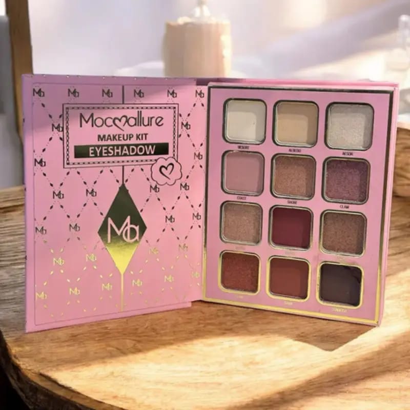 Moccallure 4-in-1 Makeup Kit Palette Notebook