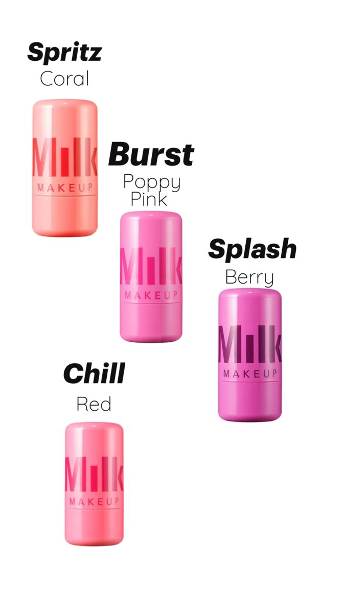 Milk Makeup Jelly Tint – Burst (Poppy Pink) - Image 2