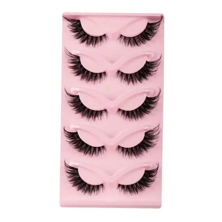 Wispy Fluffy Mink False Eyelashes