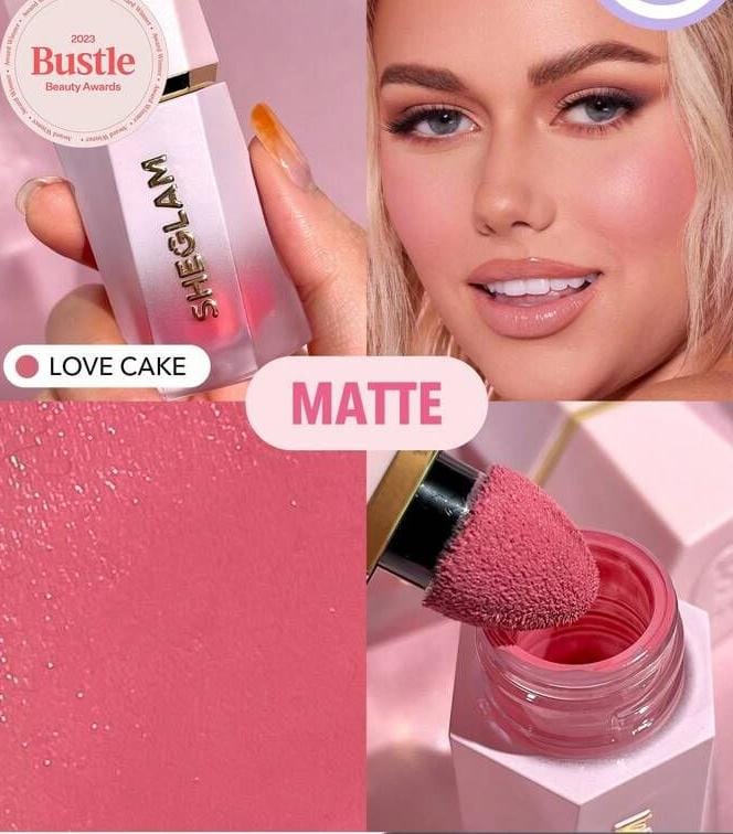 SHEGLAM Color Bloom Liquid Blush – Love Cake
