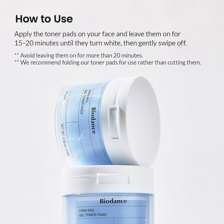 Biodance Cera-nol Gel Toner Pads