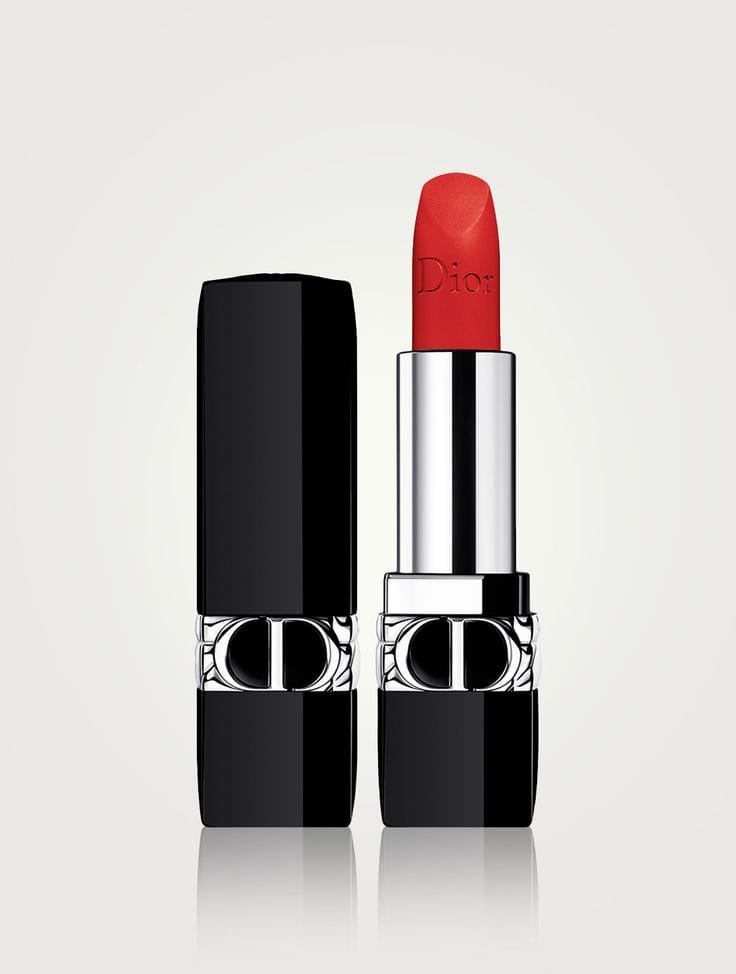 Dior Rouge Lipstick – 888 Strong Red