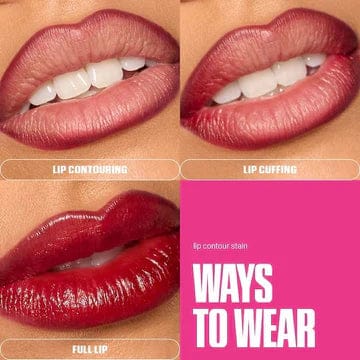 Huda Beauty Lip Contour Lip Stain – Cherry Red - Image 3