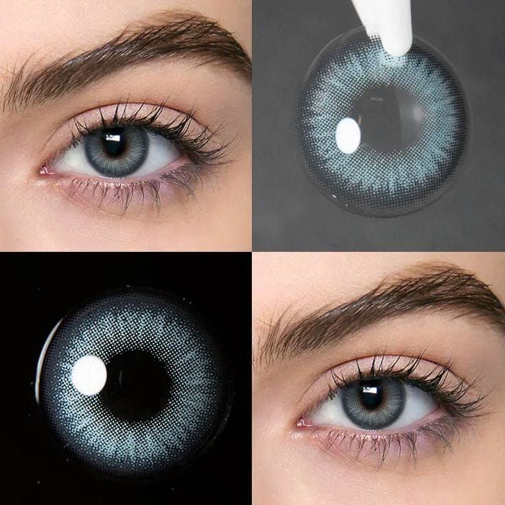 Colored Contact Lenses – Blue Grey