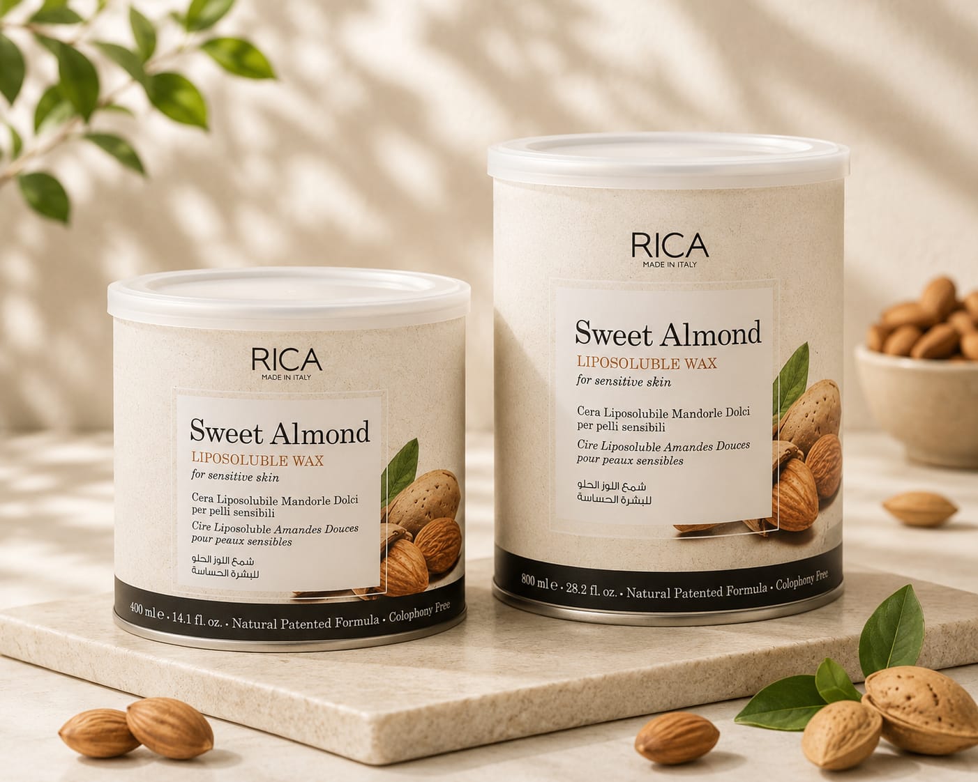 RICA Sweet Almond Liposoluble Wax