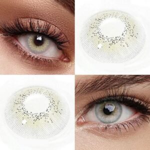 Colored Contact Lenses – Grey Green