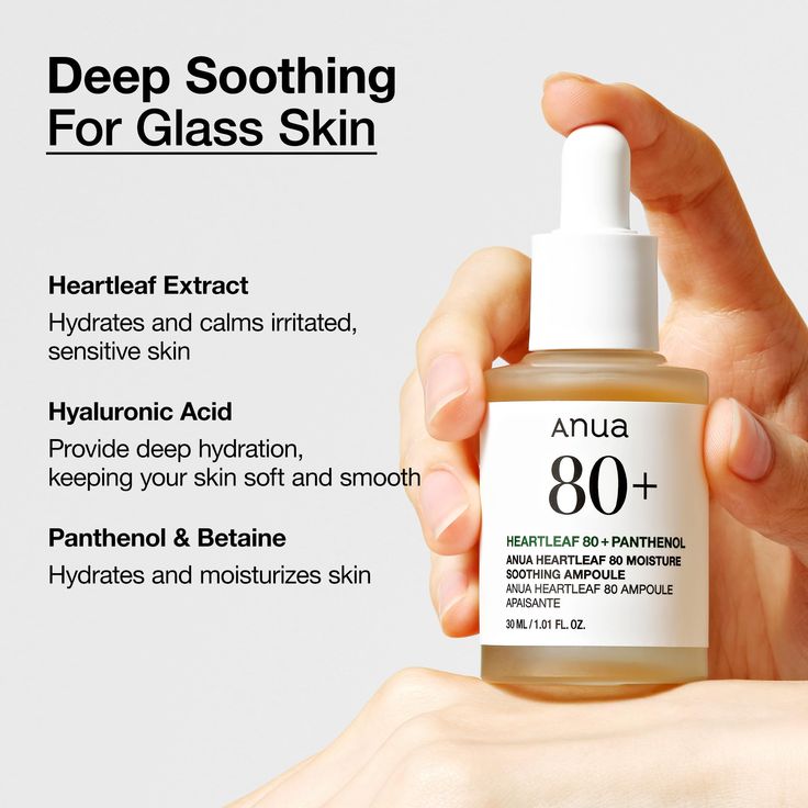 Anua Heartleaf 80 Moisture Soothing Ampoule - 30ml - Image 3