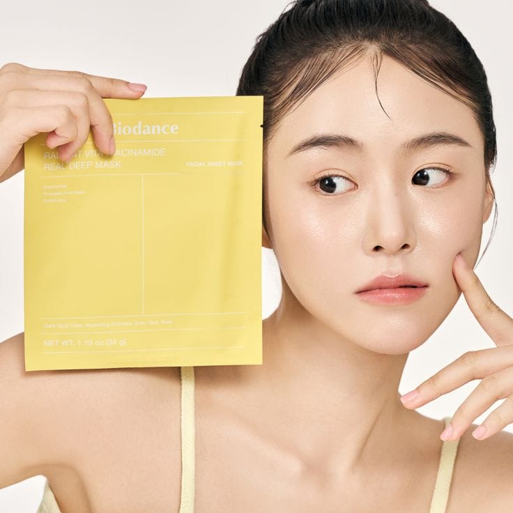 Biodance Radiant Vita Niacinamide Real Deep Sheet Mask (Single)