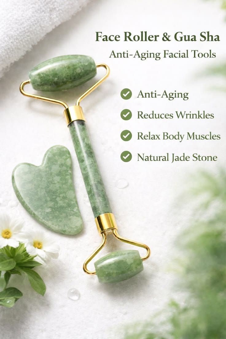Jade Roller & Gua Sha Set