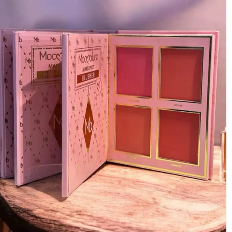 Moccallure 4-in-1 Makeup Kit Palette Notebook