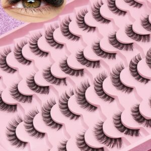 Wispy Cat-Eye Fluffy Eyelashes