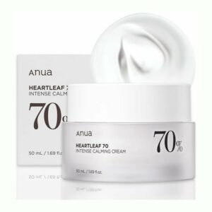 Anua Heartleaf 70% Intense Calming Cream 50ml – Soothing Hydration for Sensitive Skin