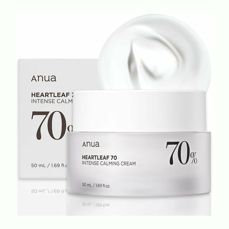 Anua Heartleaf 70% Intense Calming Cream 50ml – Soothing Hydration for Sensitive Skin