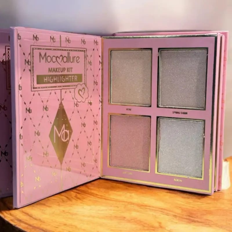 Moccallure 4-in-1 Makeup Kit Palette Notebook