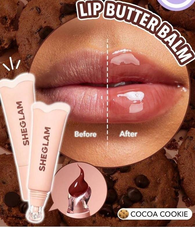 SHEGLAM Crystal Glaze Moisturizing Lip Care – Cocoa Cookie