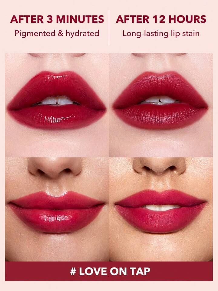 SHEGLAM Take A Hint Lip Tint – Love On Tap