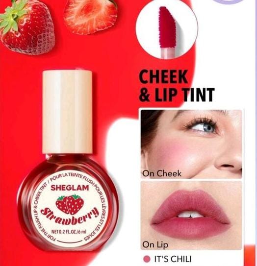 SHEGLAM For The Flush Lip & Cheek Tint (Set of 3)