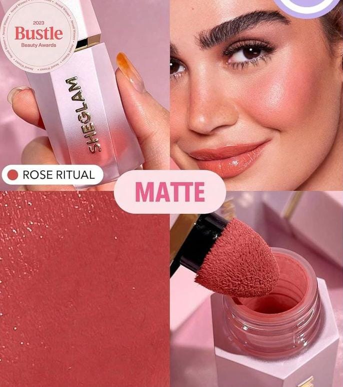 SHEGLAM Color Bloom Liquid Blush – Rose Ritual