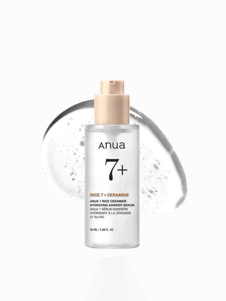 Anua 7 Rice Ceramide Hydrating Barrier Serum 50ml – Moisture Boost & Skin Barrier Repair - Image 2