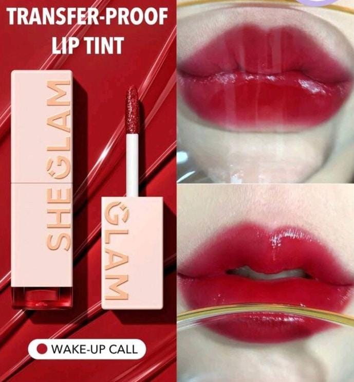 SHEGLAM Take A Hint Lip Tint – Wake Up Call