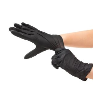 Black Latex Gloves