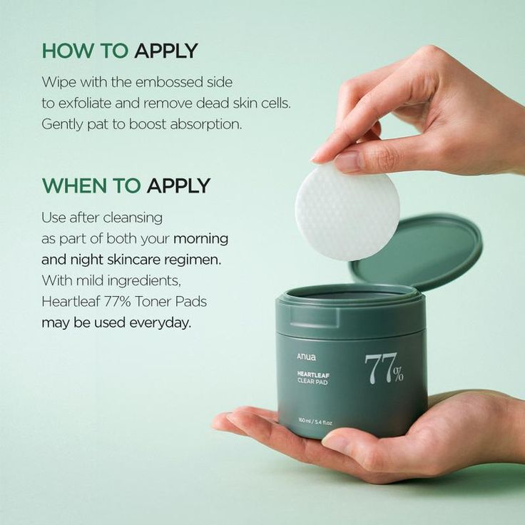 Anua Heartleaf 77% Clear Pad – 160ml | Gentle Exfoliation & Hydration - Image 5