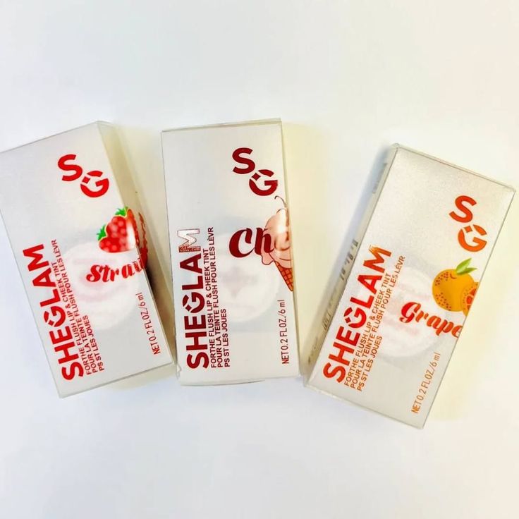 SHEGLAM For The Flush Lip & Cheek Tint (Set of 3)