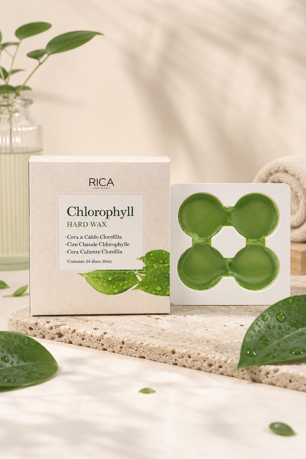RICA Chlorophyll Hard Wax