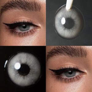 Colored Contact Lenses – Silver Grey