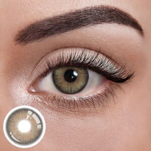 Colored Contact Lenses – Olive Hazel