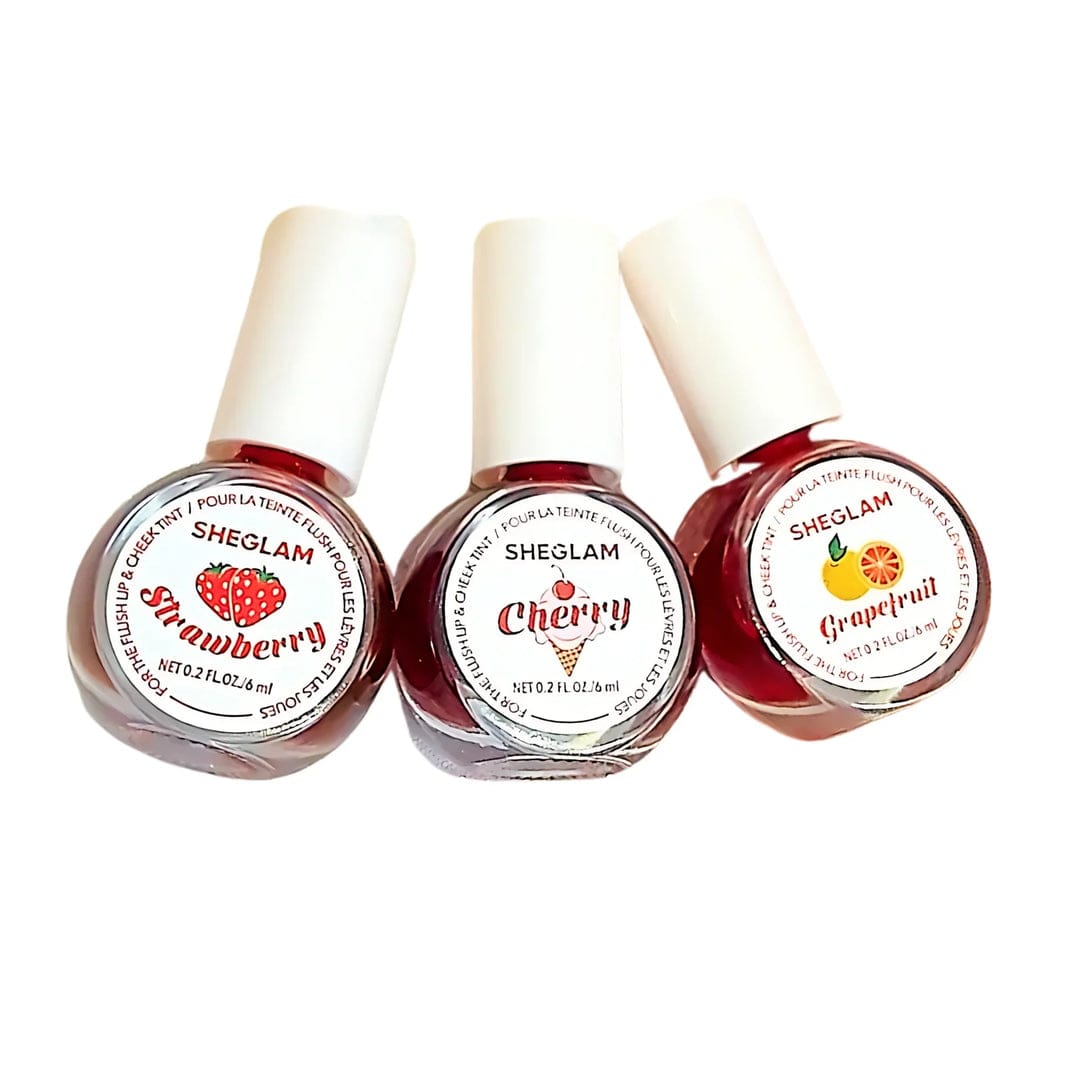 SHEGLAM For The Flush Lip & Cheek Tint (Set of 3)
