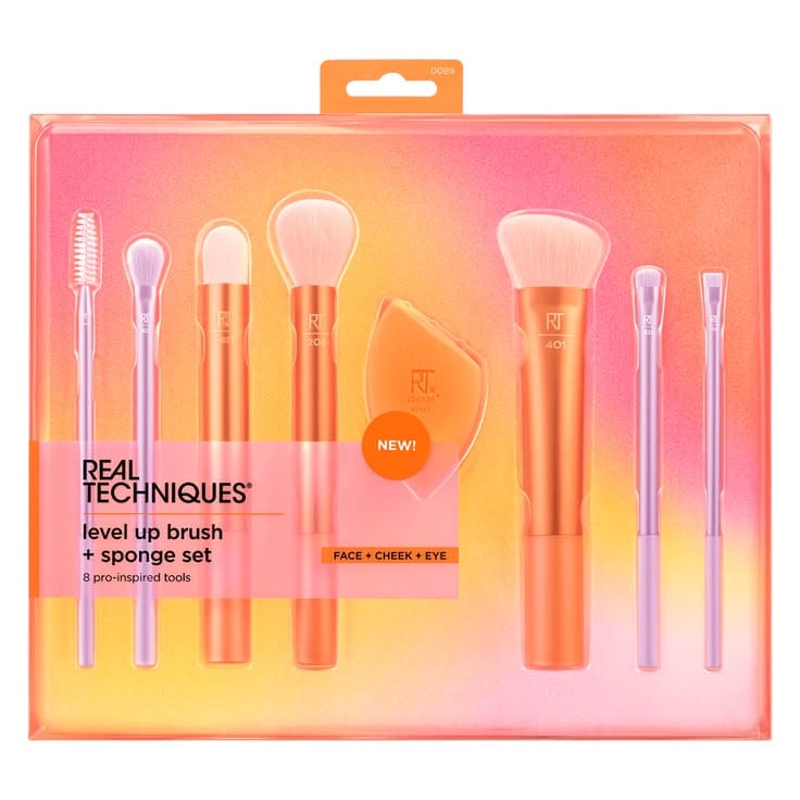 Real Techniques Level Up Brush and Sponge Set - Image 3