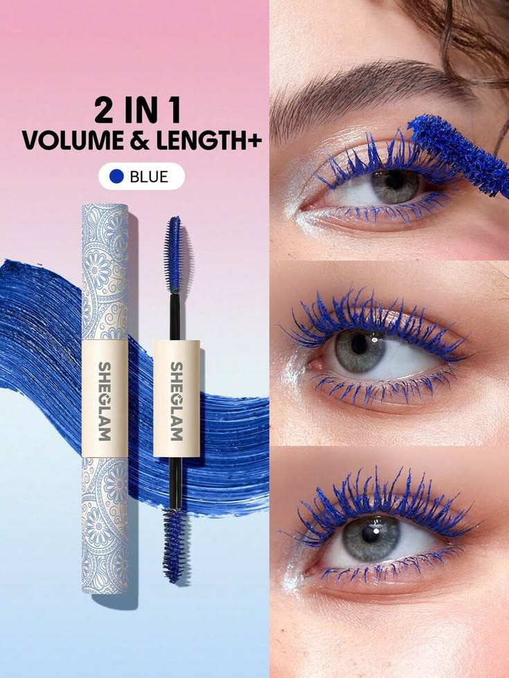 SHEGLAM All-In-One Volume & Length Blue Mascara