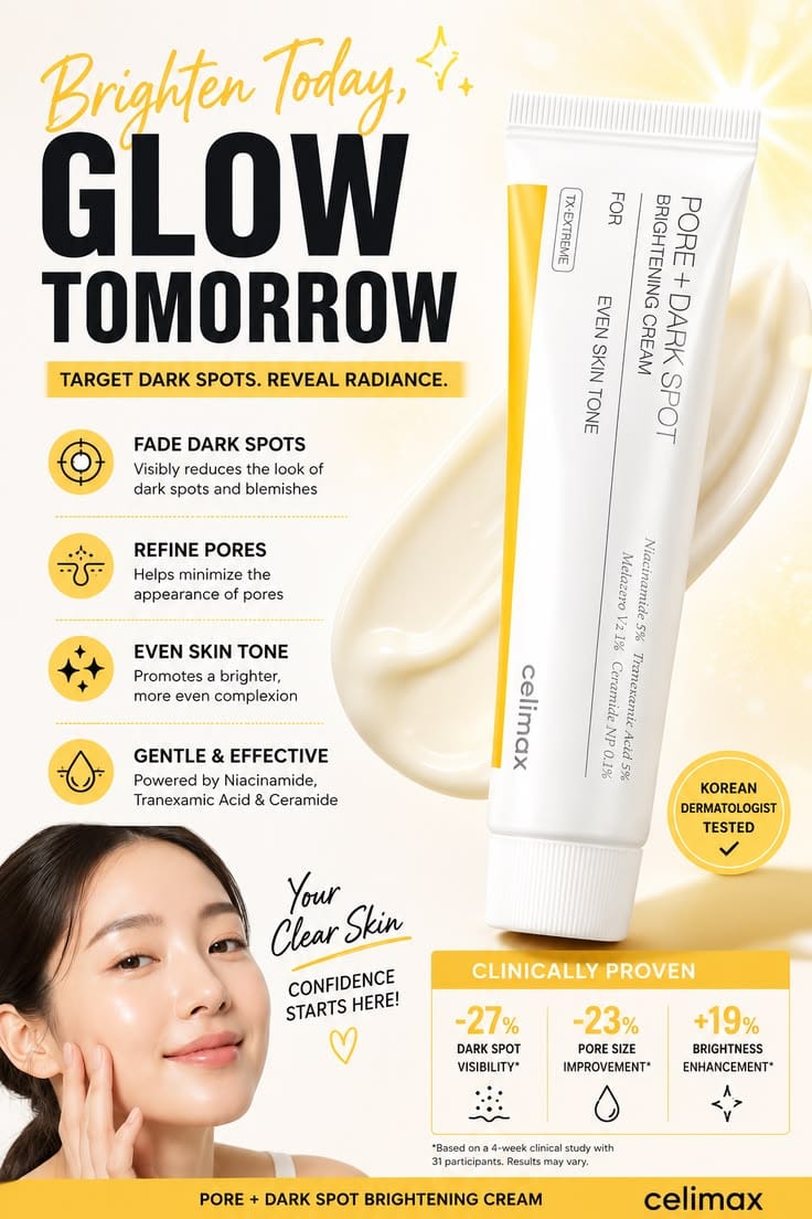 Celimax Pore + Dark Spot Brightening Cream