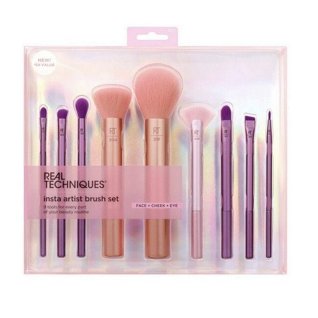Real Techniques Insta Artist 9-Piece Brush Set - Image 2