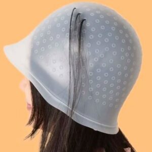 Silicone Hair Highlighting / Streaking Cap with Hook