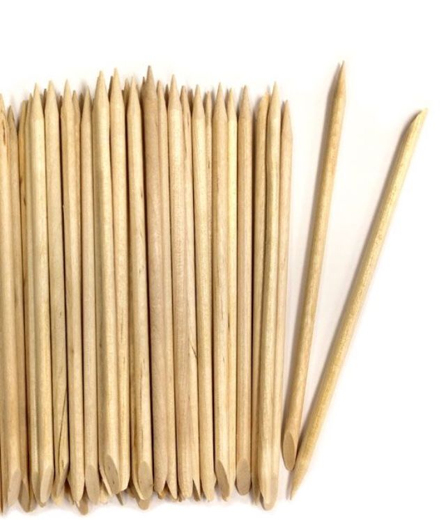 Orange Wood Sticks