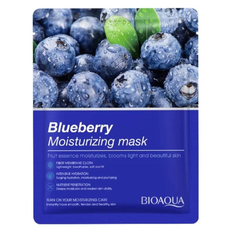 BIOAQUA Blueberry Sheet Mask