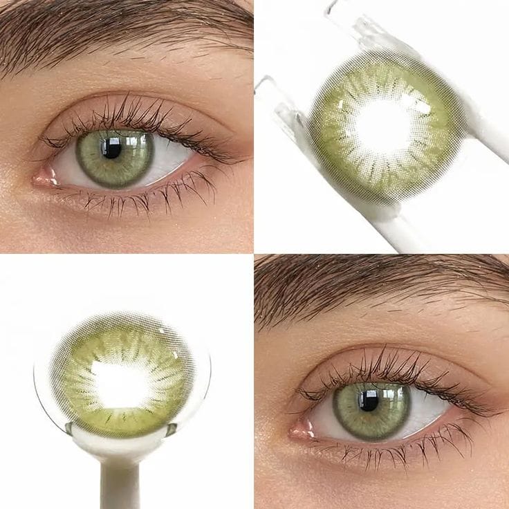 Colored Contact Lenses – Olive Green