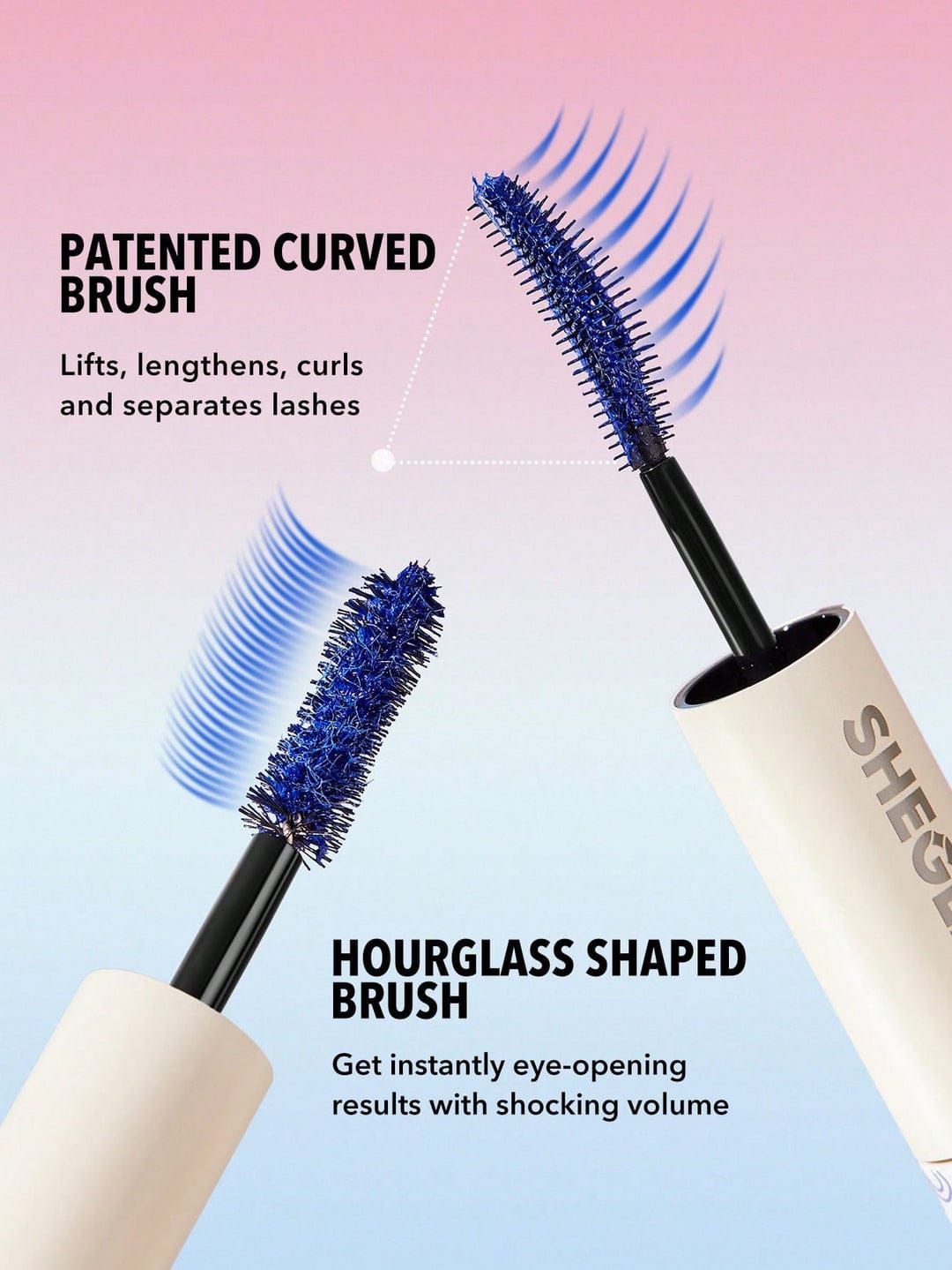 SHEGLAM All-In-One Volume & Length Blue Mascara