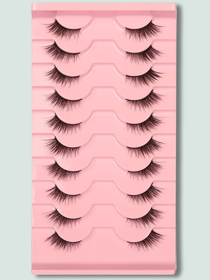 Natural Wispy False Eyelashes