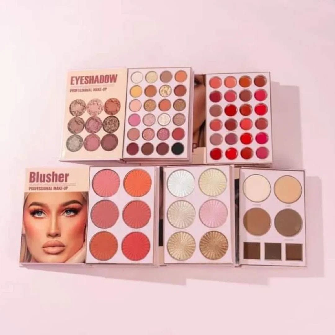HUDAMOJI 5 Pages All-In-One Makeup Book Palette