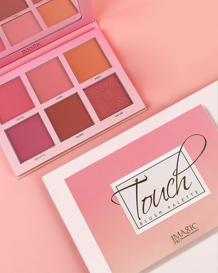IMAGIC 6 Colour Touch Blush-on Palette - Image 4