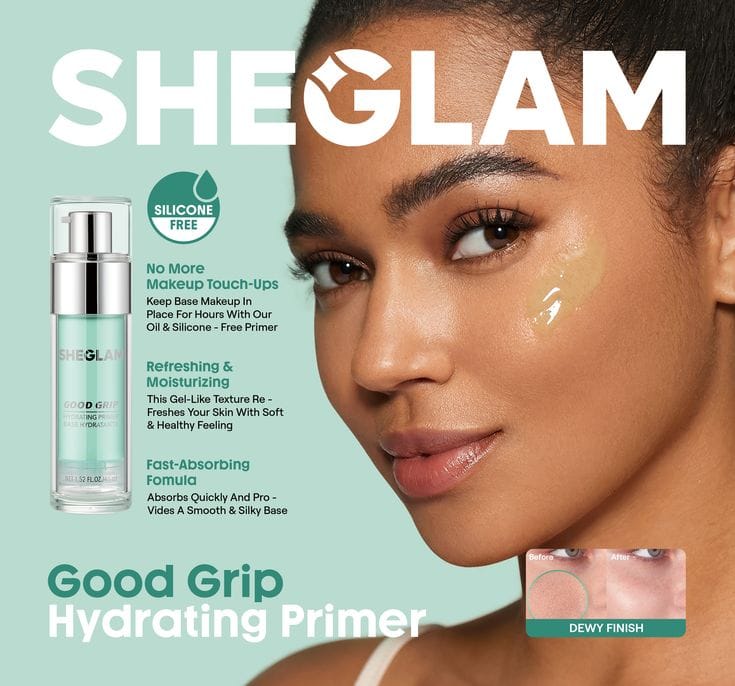 SHEGLAM Good Grip Hydrating Primer – 45ml - Image 3