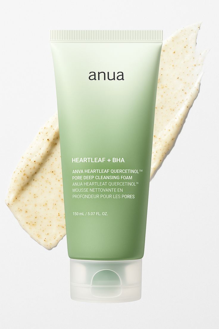 Anua Heartleaf + BHA Pore Deep Cleansing Foam 150ml – Deep Pore Cleanser for Sensitive Skin - Image 2