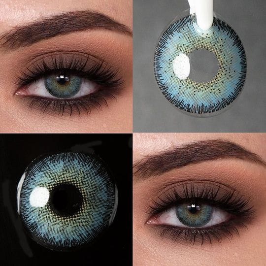 Colored Contact Lenses – Ocean Blue