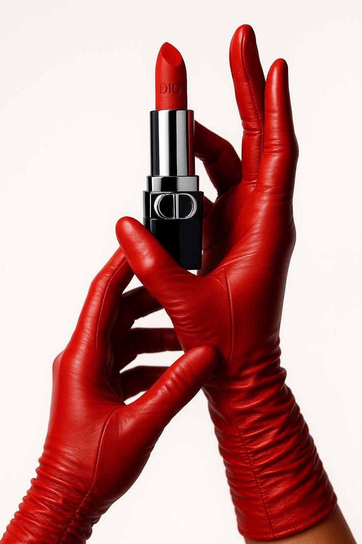 Dior Rouge Lipstick – 888 Strong Red - Image 4