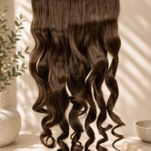 Brown Bouncy Curl Hair Extensions